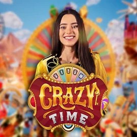 Crazy Time by Evolution, showcased at totalscasino.de – game logo