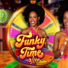 Funky Time logo – Live Casino by Evolution at Total Casino