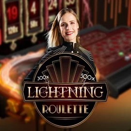 Lightning Roulette logo by Evolution Total Casino